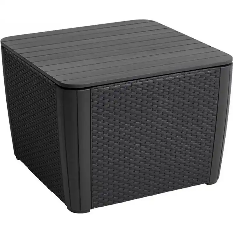 Saisonangebot KETER LUZON PLUS Beistelltisch, 57 x 57 x 43 cm, graphit 17208454