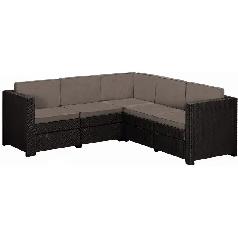 KETER PROVENCE Loungeecke, 194 x 194 x 77 cm, braun/grau-beige 17209115 Rabatt