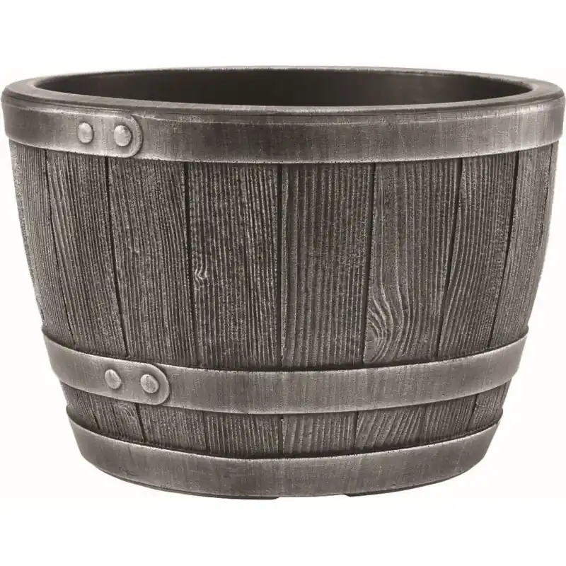 Neu STEWART BLENHEIM HALF BARREL 22L Halbes Fass, 40 x 27 cm, Zinn 17207568