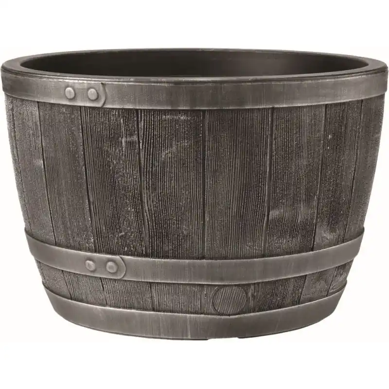 Top-Seller STEWART BLENHEIM HALF BARREL 81L Halbes Fass, 61 x 42 cm, Zinn 17207569