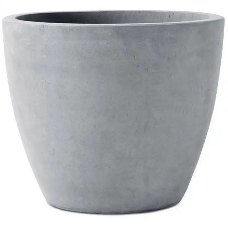 KETER BETON ROUND XL Blumentopf, 53 x 50 cm, hellgrau 17201496 Geprüft