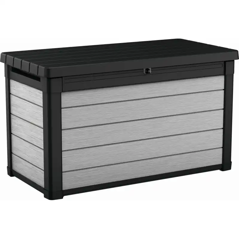 KETER DENALI DUOTECH 380L Aufbewahrungsbox 122,9 x 62,1 x 70,6 cm, grau 17205969 Günstig