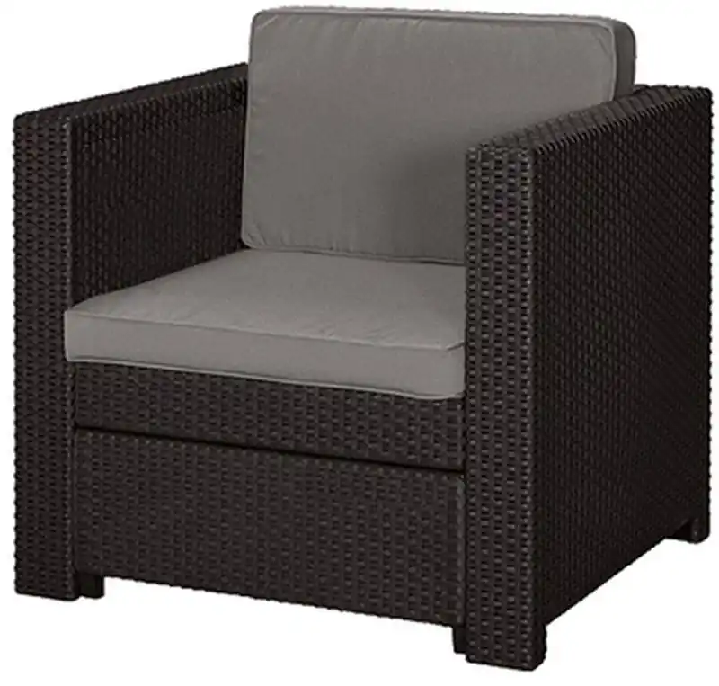 KETER PROVENCE Sessel, 76 x 67 x 77 cm, braun/grau-beige 17189413 Versand Am Gleichen Tag