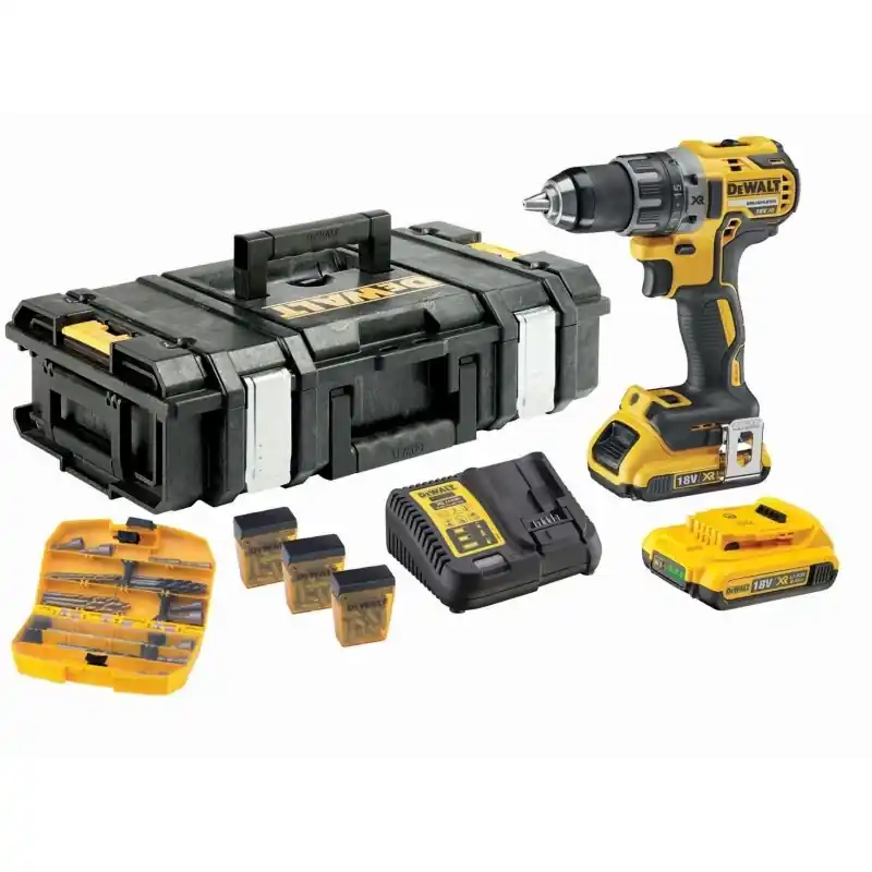 Knallerangebot DeWALT DCK791D2KX-QW Bohrschrauberset (18 V/2x2,0Ah) + Ladegerät inkl. Zubehör