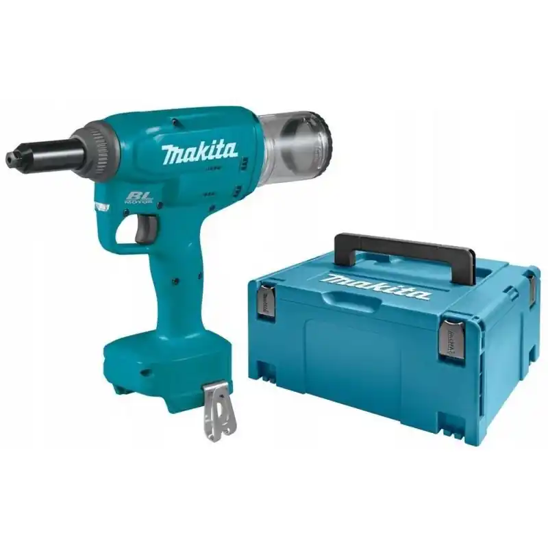 Top-Angebot Makita DRV150ZJ Akku-Blindnietsetzgerät Li-ion 18V, ohne Akku, Makpac 3