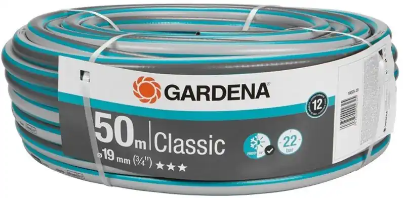 Gardena Classic Gartenschlauch 19 mm (3/4 ") 50m 18025-20 Geprüft