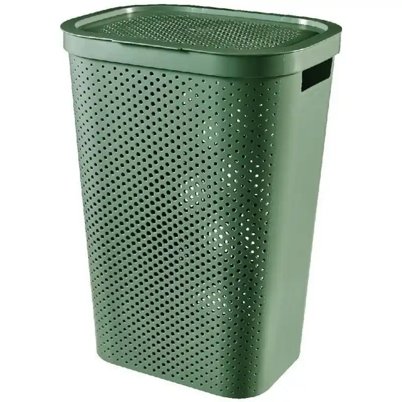 CURVER INFINITY DOTS 59L Wäschesammler 44 x 35 x 60 cm, grün 04754-S86 Garantierte Lieferung