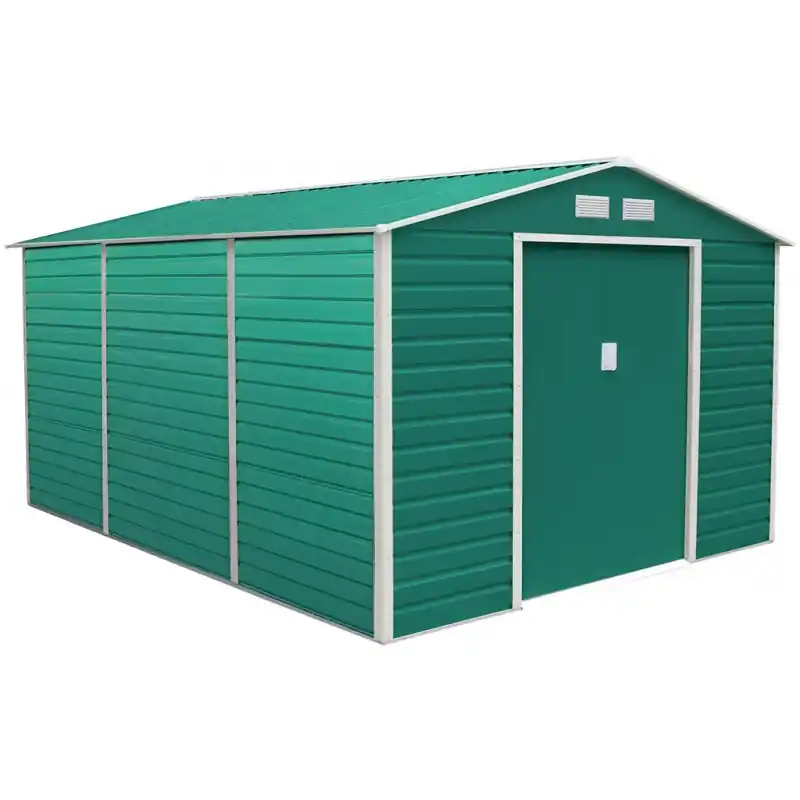 G21 Gartenhaus GAH 1300 - 340 x 382 cm, grün 63900586 Beliebt