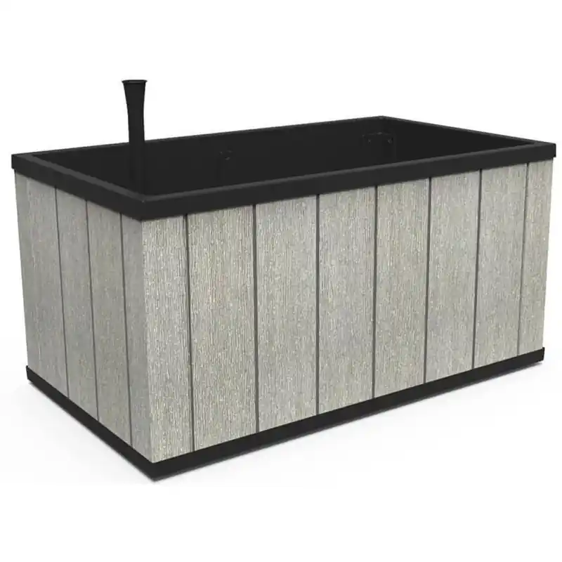KETER SEQUOIA DUOTECH MEDIUM 88L Garten-Pflanzgefäß, 99 x 58 x 50 cm, grau 17206727 Must-Have