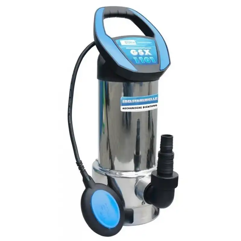 Expressversand GÜDE GSX 1101 Schmutzwasser-Tauchpumpe 1100 Watt,max. 19.000 l/h,max. 8 m,max. 35 mm 94604