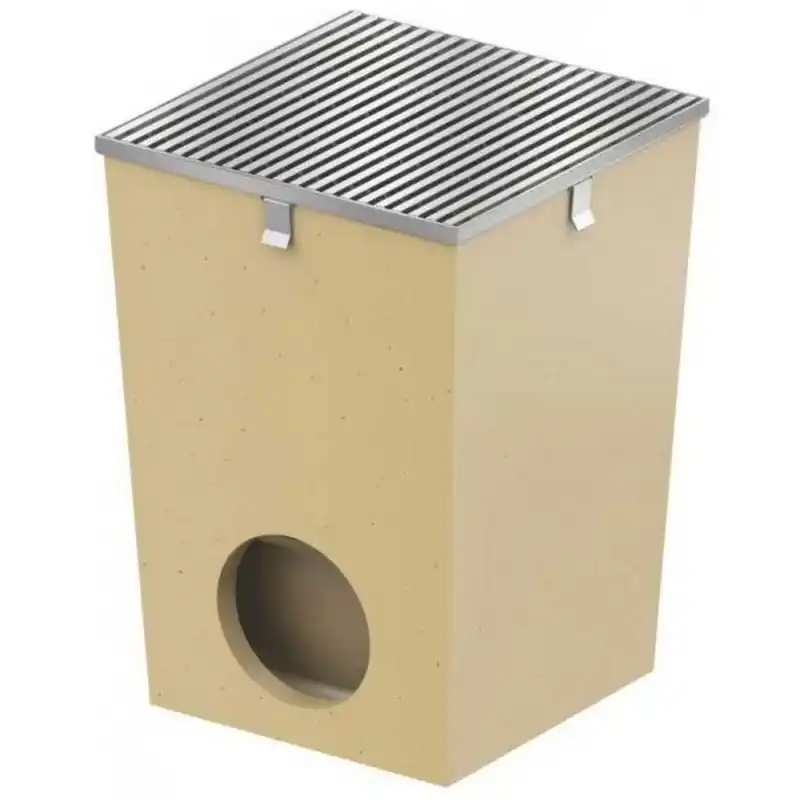 Rabatt ACO Self Hofablauf 25 x 25 x 36 cm, Rost aus Edelstahl 37185