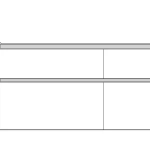 WTUK vogueshine Typ 5 HxTxB 580x490x1400 4 Auszüge PG 2 Anthr. Glasoptik VIGOUR Beliebt