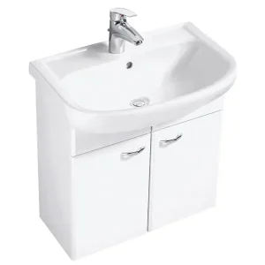 Begrenztes Angebot Möbelwaschtisch derby 65x48cm pergamon PflegetectPLUS VIGOUR