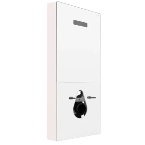 Ausverkauf WC Modul V5 zu Wand-WC Hartglas Total White pneum. VIGOUR