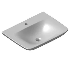 Waschtisch white 65x49cm geschl. weiss VIGOUR Markenprodukt