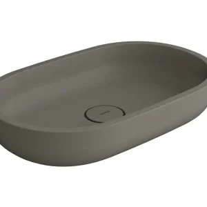 Aufsatzschale white V4 58x38cm oval MW beton VIGOUR Kracherpreis