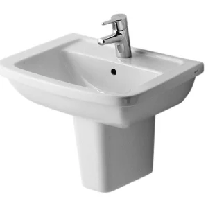 Waschtisch sanibel 3001 55 x 47cm 1 Hahnloch durchgestochen Direktkauf