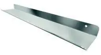 Ablageplatte derby med Edelst.700x90mm matt geschliffen VIGOUR Neu