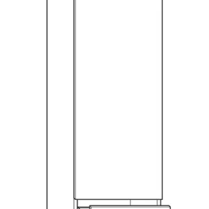 Ausverkauf Hochschr.vogue Typ2 HxTxB 1620x340x400 Li.1T.2Az. PG 1 Weiß Hochglanz VIGOUR
