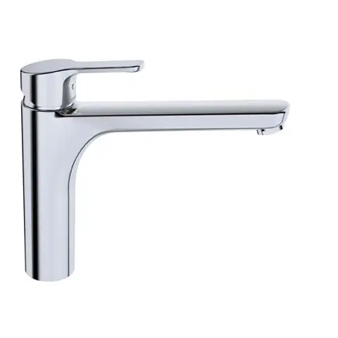 Bestpreis sanibel 3001 Spültischmischer Nr.7108 A14 Ausl. 205mm m. Schwenkauslauf chrom