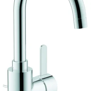 Einh.-WT-Batterie Eurosmart Cosmopolitan schw.RA/Hebel seitl./L-size/Zero Grohe Rabatt
