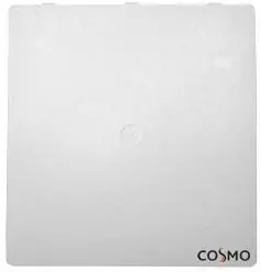 Abdeckplatte weiss ohne Loch für COSMO Einzelraum-Regelbox Sichere Zahlung
