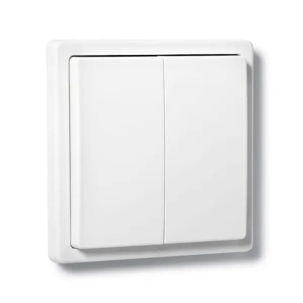 Letzte Chance Wandtaster 2-fach Q-Wave Ein/Aus