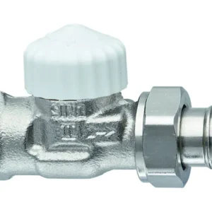 Sonderangebot Heimeier Ventilunterteil V-exact II Durchgang vernickelt DN 15