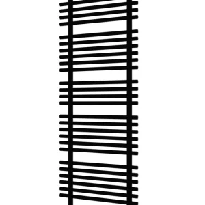 Ausverkauf El-Heizkörper V3 Steglitz 1776/600 800W 9005 Tiefschwarz, Regler Rund VIGOUR