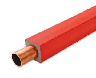 Aktuell Quadro-Schlauchisol.FLEX CONEL PE 25x15mm ungeschl.rot Länge