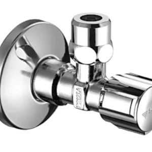 Begrenztes Angebot Eckventil 1/2" m.Schubrosette verchromt mit Längenausgleich u.ASAG Schell