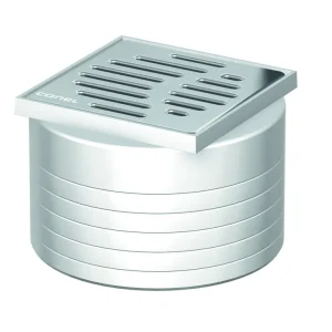 Aufsatzstück DRAIN mit Edelst.Rost 100mm CONEL für Abläufe DN 50 Online Kaufen
