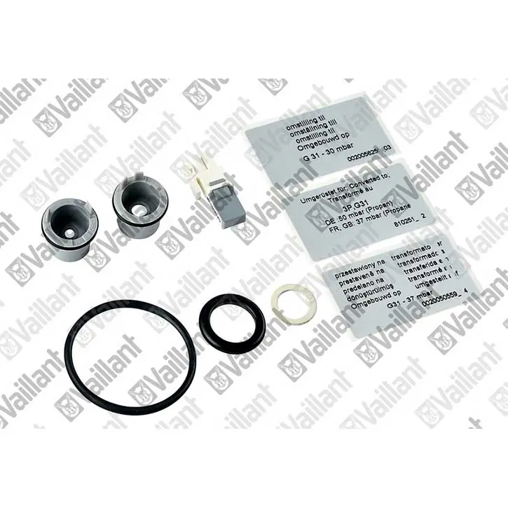 Vaillant Flüssiggas-Umstellsatz von Erdgas E/LL auf Flüssiggas P, 0020160887 0020160887 Mega-Angebot