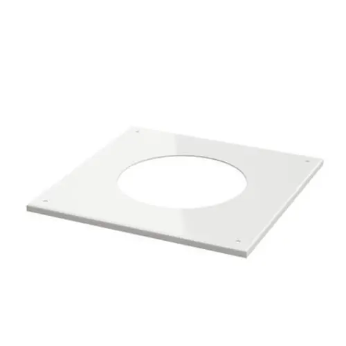 Buderus Abdeckblende, Ø 133 mm, weiß lackiert, zur Deckenmontage 7738110573 Nur Heute