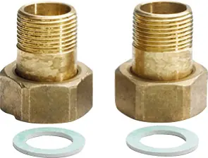 Meistverkauft Buderus Anschluss-Verschraubungs-Set, für Plattenwärmetauscher BU181L 7738339816