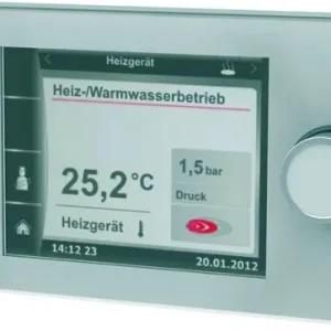 Zertifiziert Wolf Bedienmodul BM-2, inkl. Außentemperaturfühler, weiß 2745927