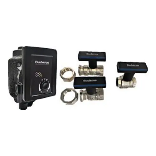 Buderus Logafix Pumpenkugelhahn-Set 1″, VL / RL, Logafix BUE Plus-2 25/1-6 7739622540 Super-Preis