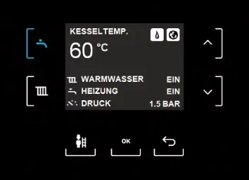 Expressversand Buderus Kesseldisplay BC30 E für Logamatic IMC110 / MC110 7738112227