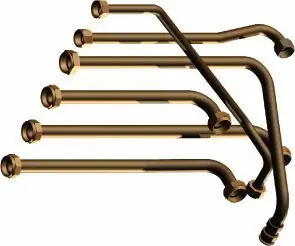 Markenware Buderus CS10 Anschluss-Set horizontal, für GB192iT/GB172iT/GBH172iT, links/rechts 7738112112