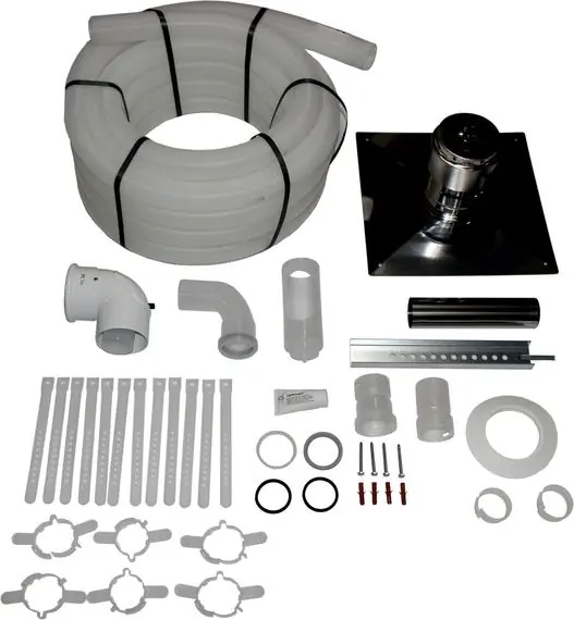 Top-Angebot Wolf Anschluss-Set C93x, DN60/100, flexibel im Schacht DN60, Abdeckung VA 2652001