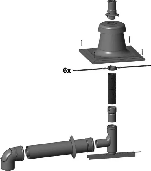 Top-Seller Wolf Anschluss-Set C93x DN110/160 flexibel im Schacht DN110, Abdeckung VA 2652005