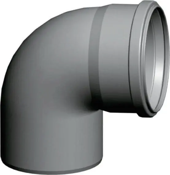 Wolf Abgasrohrbogen 87°, DN60 aus Polypropylen bis 120°C 2651905 Sofort Bestellen