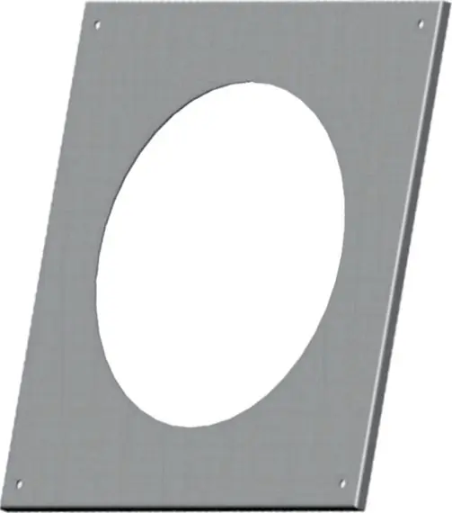 Bestseller Wolf Rosette DN160 weiß, zur Abdeckung des Mauerdurchbruchs 2651547