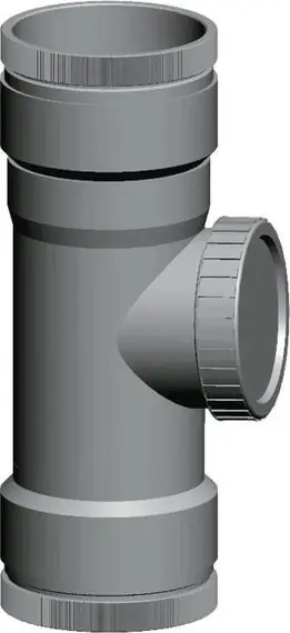 Wolf Revisions-T-Stück DN110 für Abgasleitung flexibel 2651717 Knallerangebot