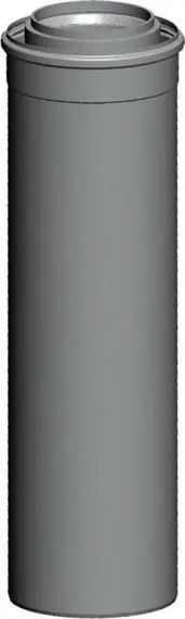 Top-Preis Wolf Luft-/Abgasrohr konzentrisch DN110/160, Länge 500mm, weiß, steckbar 2651540