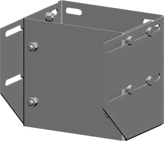 Wolf Verlängerung für Außenwandkonsole DN125, 155-240mm, für Fassadensystem 2651784 Neu Im Sortiment