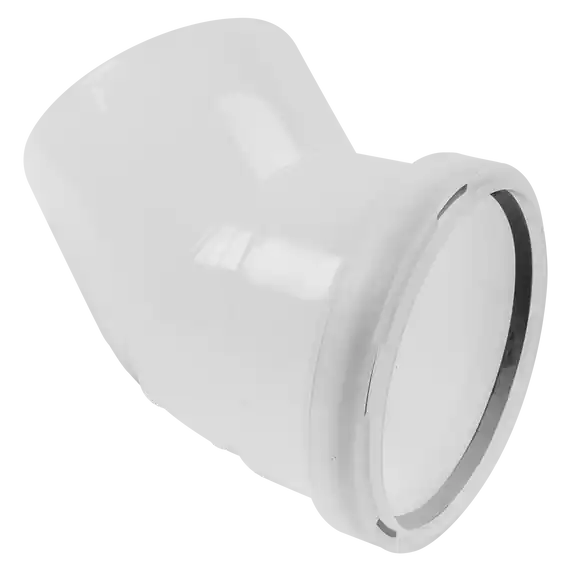 Markenware Wolf Abgasrohrbogen 45°, DN200, aus Polypropylen bis 120°C 2652017