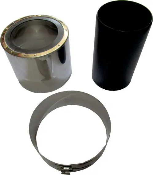 Wolf Mündungsabschluss DN160/225 aus Edelstahl/Polypropylen 2651347 Begrenztes Angebot
