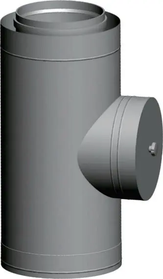 Wolf Revisionsrohr DN250/350 konzentrisch, Länge 600 mm, Edelstahl/Polypropylen 2651412 Saisonangebot