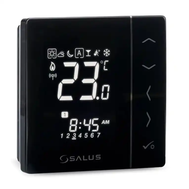 Raumthermostat Funk VS10BRF schwarz Meistverkauft